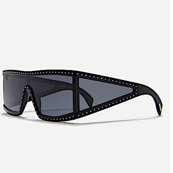 Moschino 99mm Shield Sunglasses main image 5